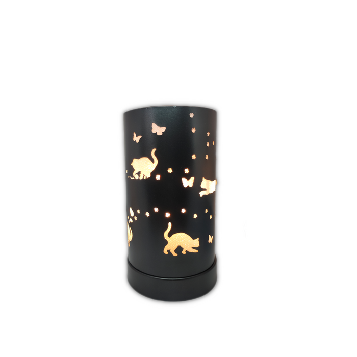 Lampe LED diffuseur Chats Papillons