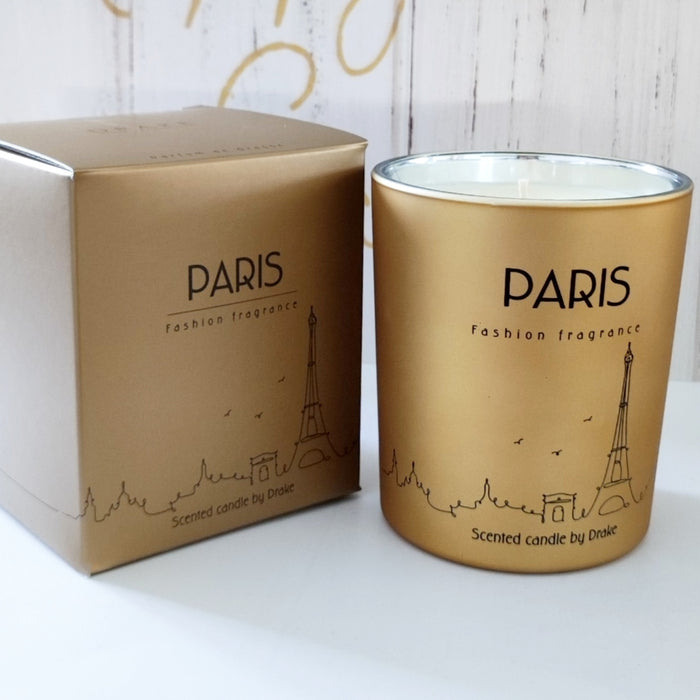 Bougie Parfumée  Cire 100% Végétale Souvenir PARIS
