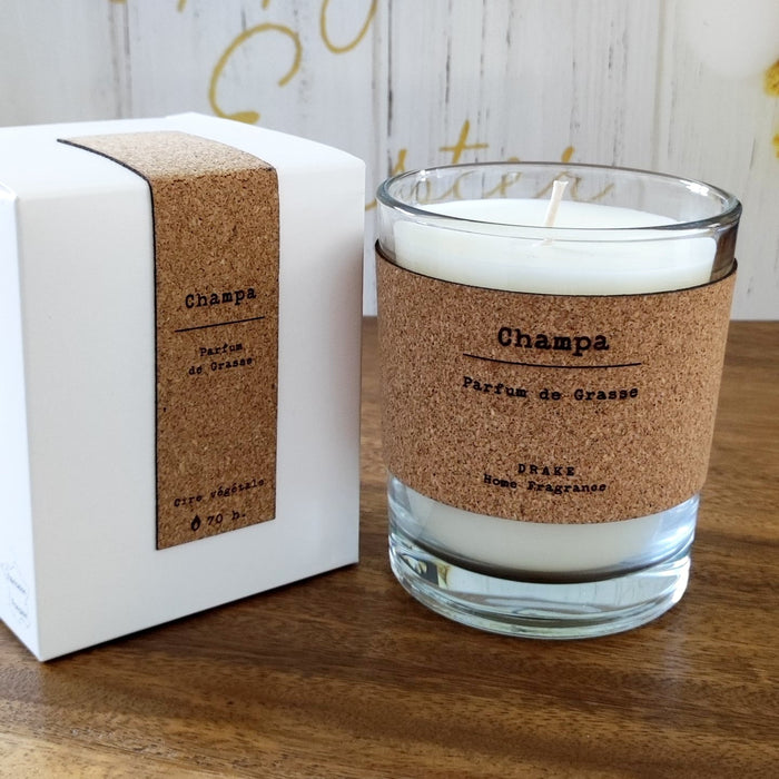 Bougie Parfumée cire 100 % végétale Champa