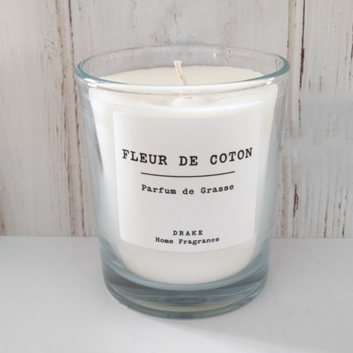 Bougie Cire 100% Végétale parfumée Fleur de coton