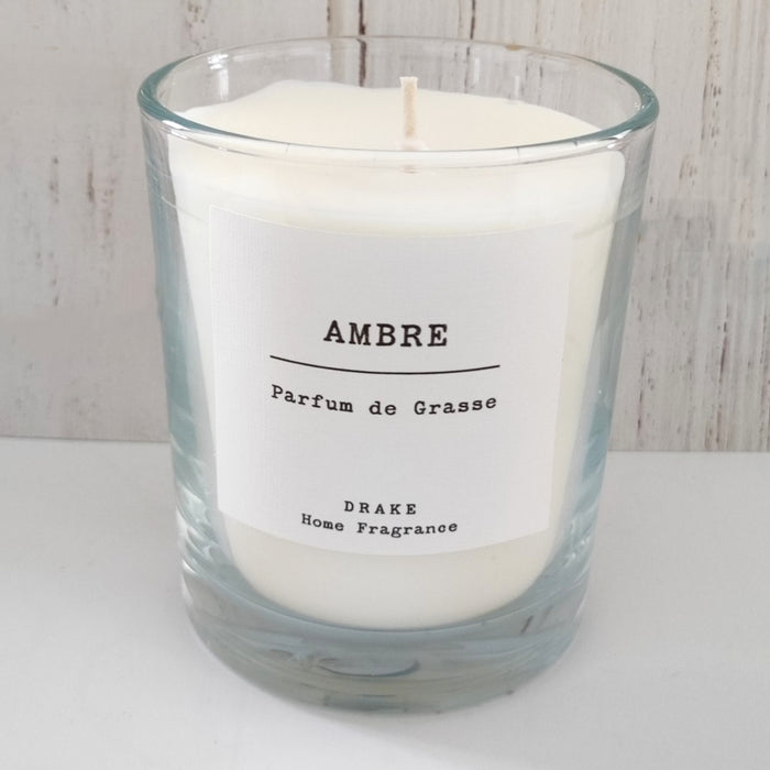 Bougie Cire 100% Végétale parfumée Ambre