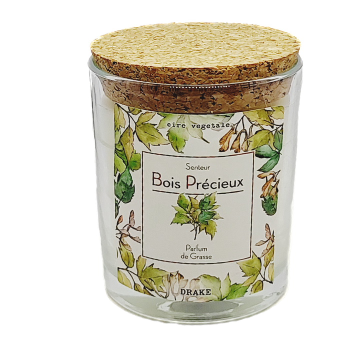 Bougie Botanic Parfumée cire 100 %végétale Bois précieux
