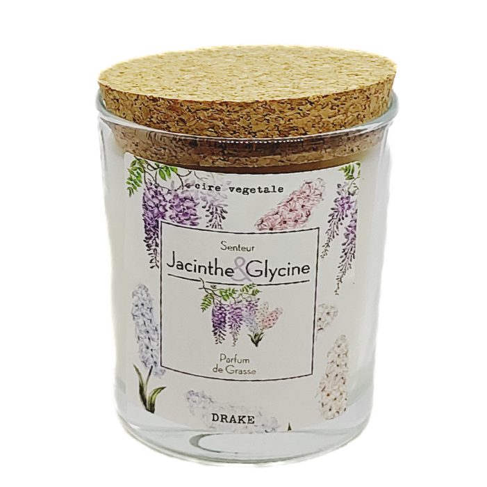 Bougie Botanic Parfumé Cire 100 % végétale Jacinthe & Glycine