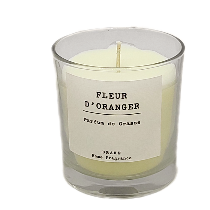 Bougie Parfumé Cire 100% Végétale Fleur d'oranger