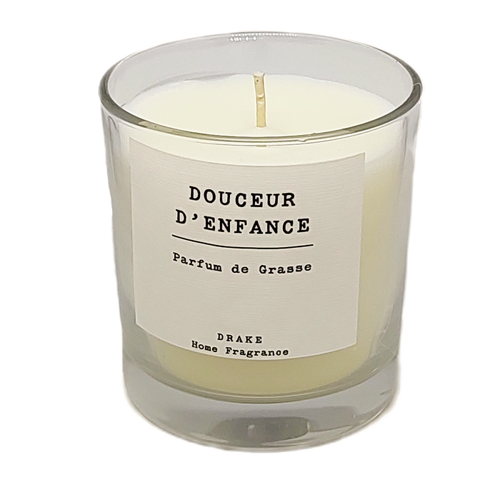 Bougie Parfumé Cire100% Végétale Douceur d'enfance