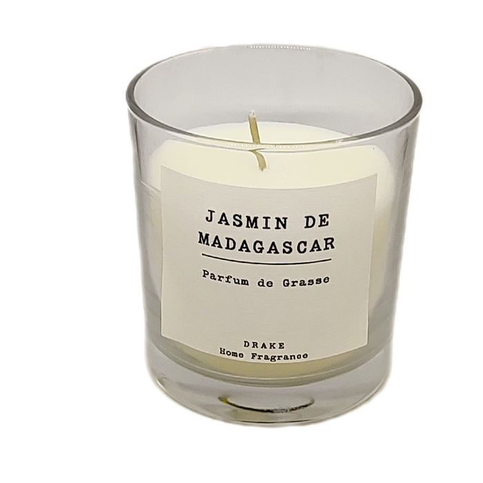 Bougie Parfumée Cire 100% Végétale Jasmin de Madagascar